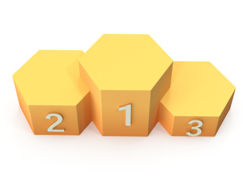Cartoon podium Modelo 3D