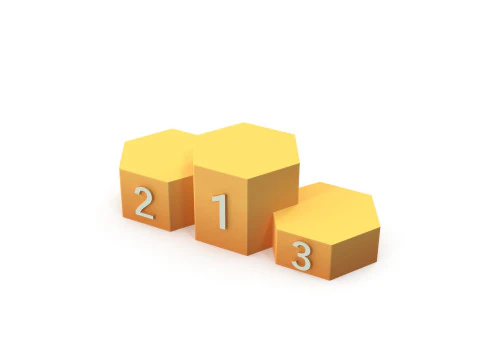 Cartoon podium 3D Model