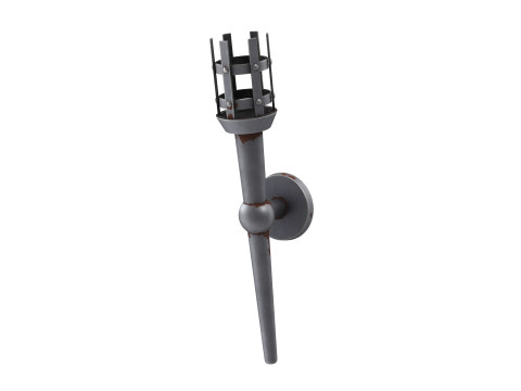 Stylized torch Model 3D