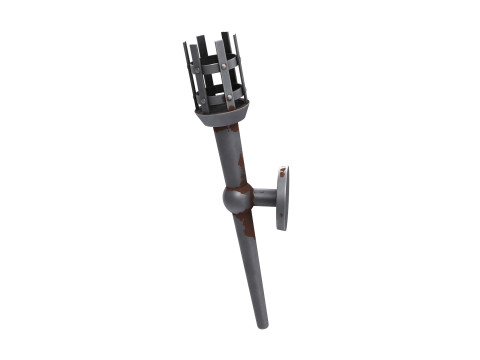 Stylized torch Modelo 3D