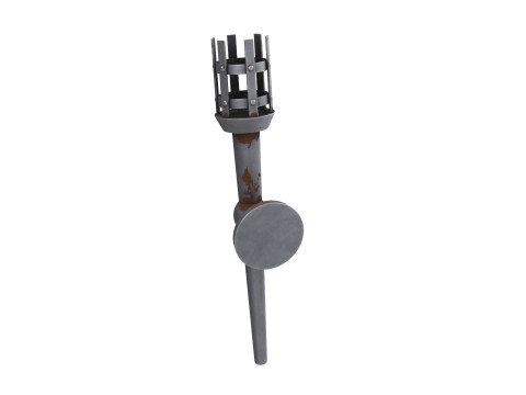 Stylized torch Modelo 3D