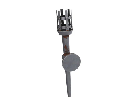 Stylized torch 3D Model