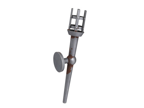 Stylized torch Modelo 3D
