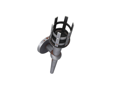 Stylized torch Modelo 3D