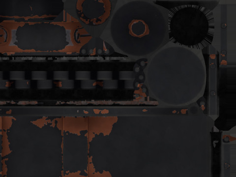 Stylized torch Modelo 3D