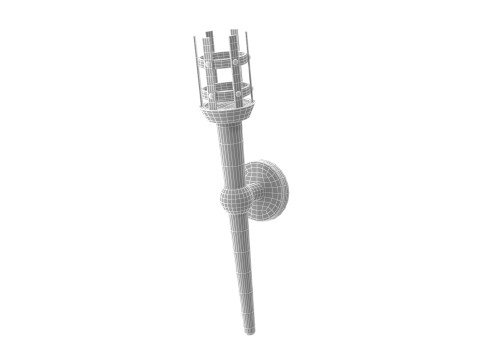 Stylized torch Modelo 3D