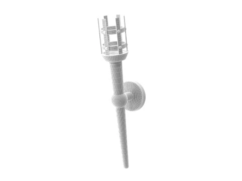Stylized torch 3D Model