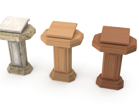 Pulpits 3D Model
