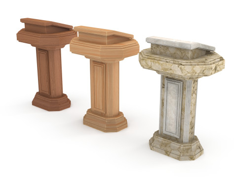 Pulpits Model 3D
