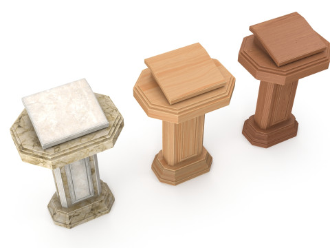 Pulpits Model 3D