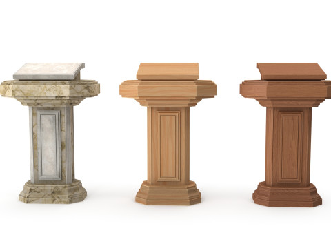 Pulpits Model 3D