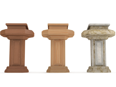 Pulpits Model 3D