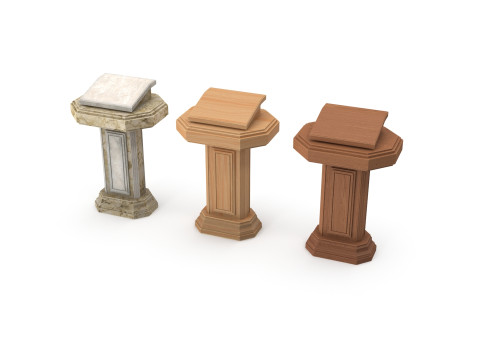 Pulpits Model 3D
