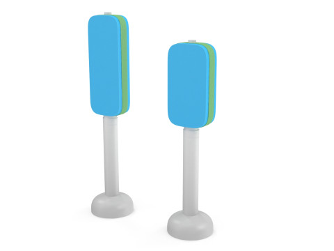 Cartoon traffic lights Modello 3D