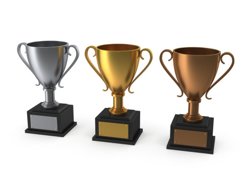 Trophy cups 3D Model