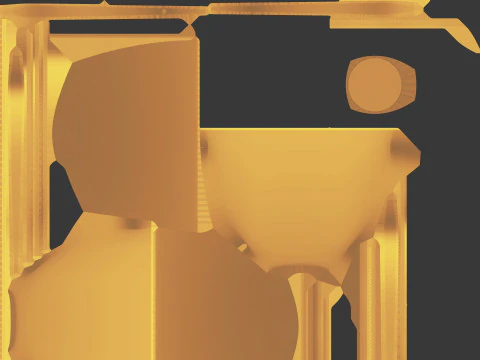 Trophy cups 3D Model