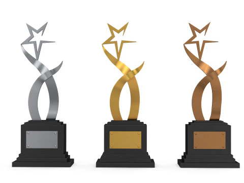 Trophy Stars 3D Model