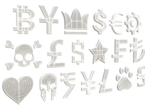 Signs 3D Model