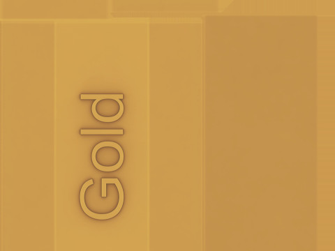 Cash coins and gold bars Model 3D