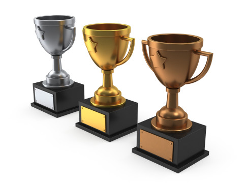 Trophies star 3D Model