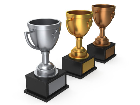Trophies star 3D Model