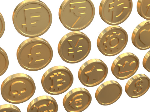 Coins 3D 모델