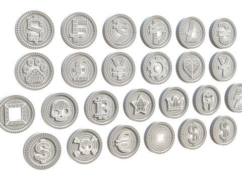 Coins 3D 모델