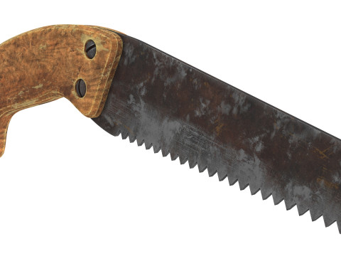 Old saw Model 3D