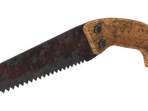 Old saw Model 3D