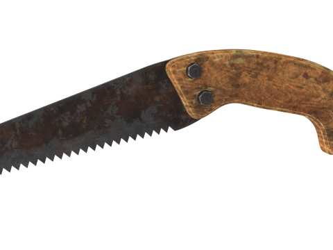 Old saw Model 3D