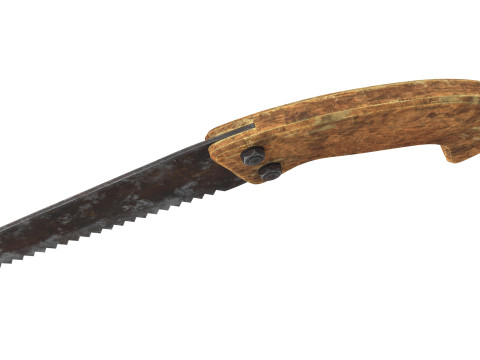 Old saw Model 3D