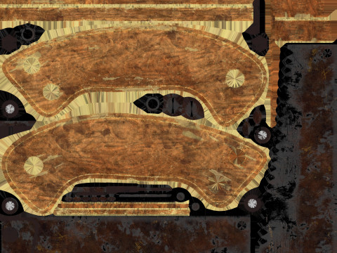 Old saw Model 3D