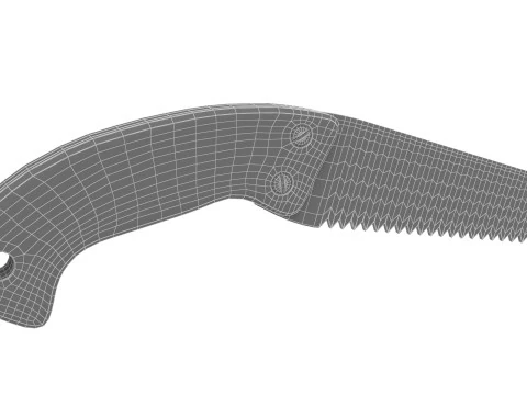 Старая пила 3D Модель