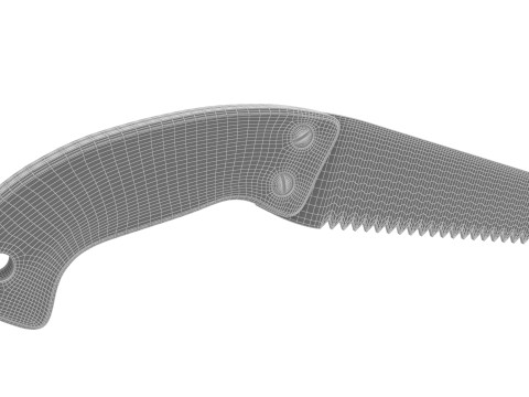 Old saw Model 3D