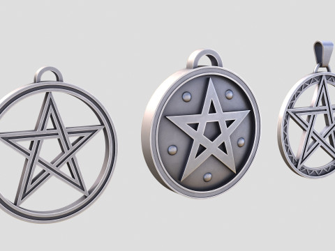 Amulets 3D Model