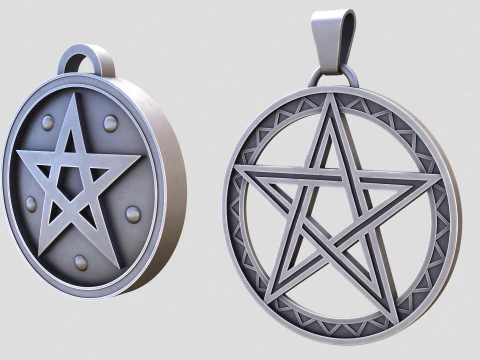 Amulets 3D Model