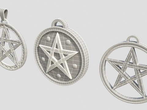 Amulets 3D Model