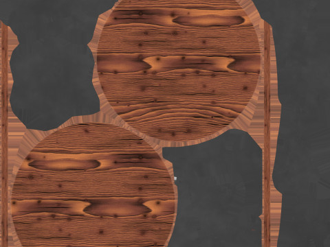 Modern table 3D Model