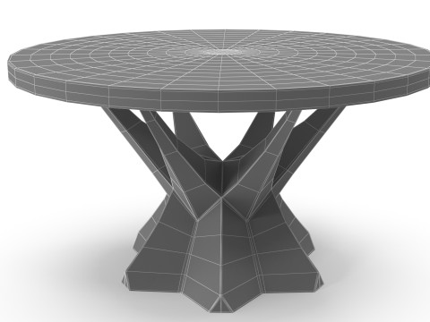 Modern table 3D Model