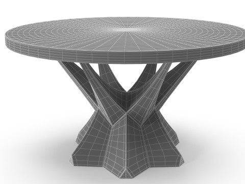 Modern table 3D Model