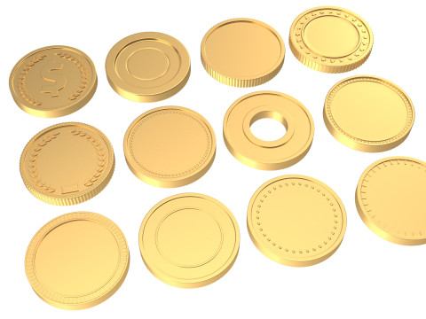 Coins 3D 모델