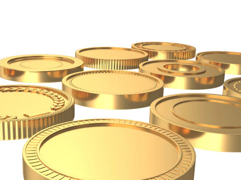 Coins 3D Model