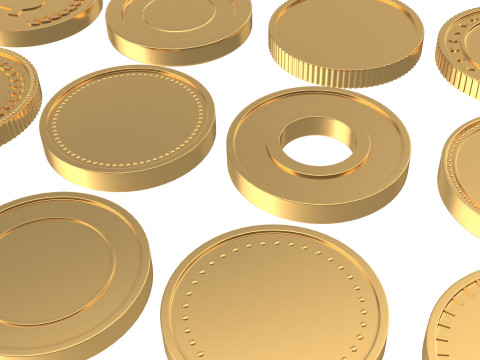 Coins 3D-Modell