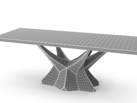 Modern table Modèle 3D