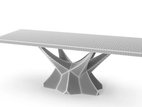 Modern table 3D Model
