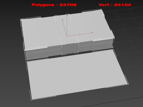 Euro Wads 3D Model
