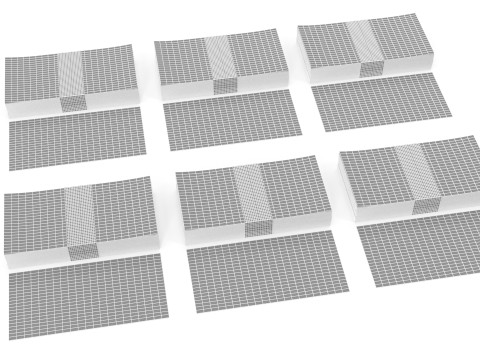 Euro Wads 3D Model