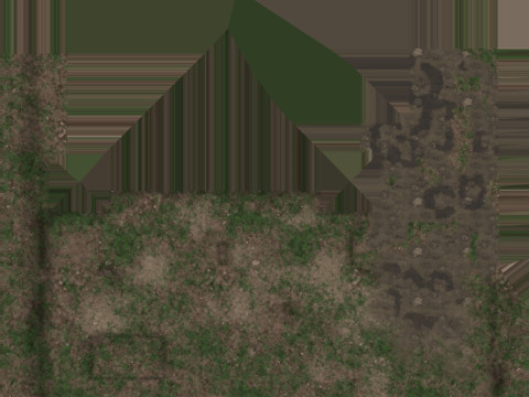 Stylized graveyard 3D Модель
