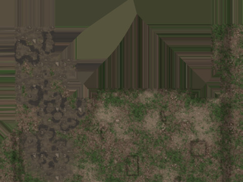 Stylized graveyard 3D Модель