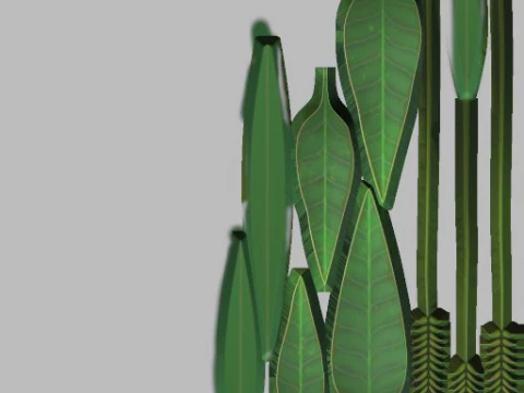 Stylized graveyard 3D Model